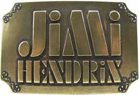 Jimi Hendrix buckle